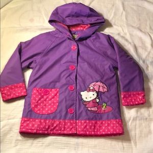 Girls rain jacket